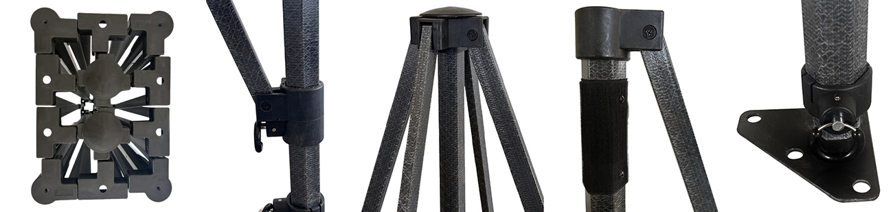 Párty stan 3x3m redx profi composite 6