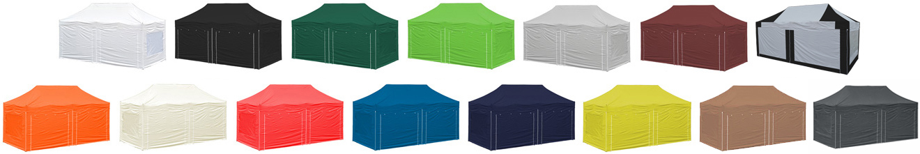 Párty stan 6x3m RedX PROFI PLUS barvy