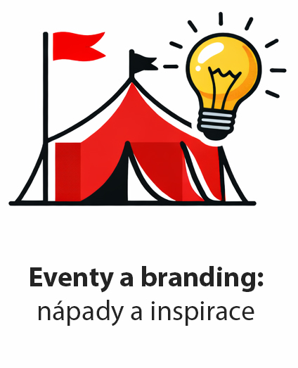 RedX párty stany branding inspirace
