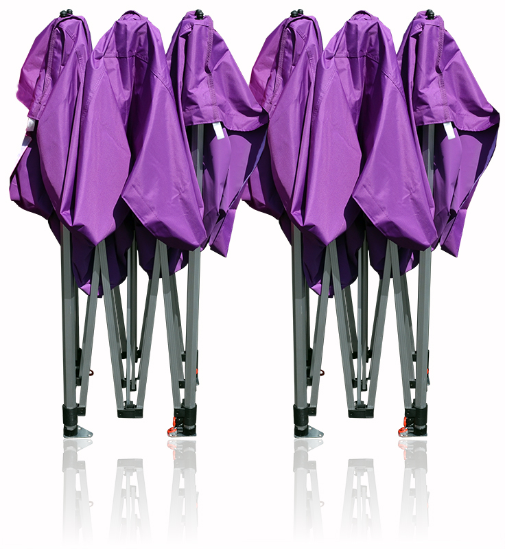 2x párty stany výhodný balíček konstrukce a střechy