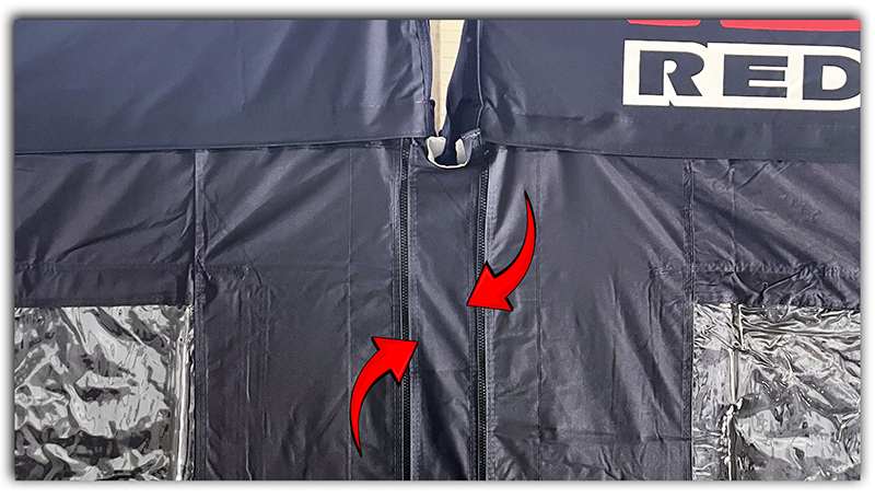 výplň pro spojení bočnic párty stanů