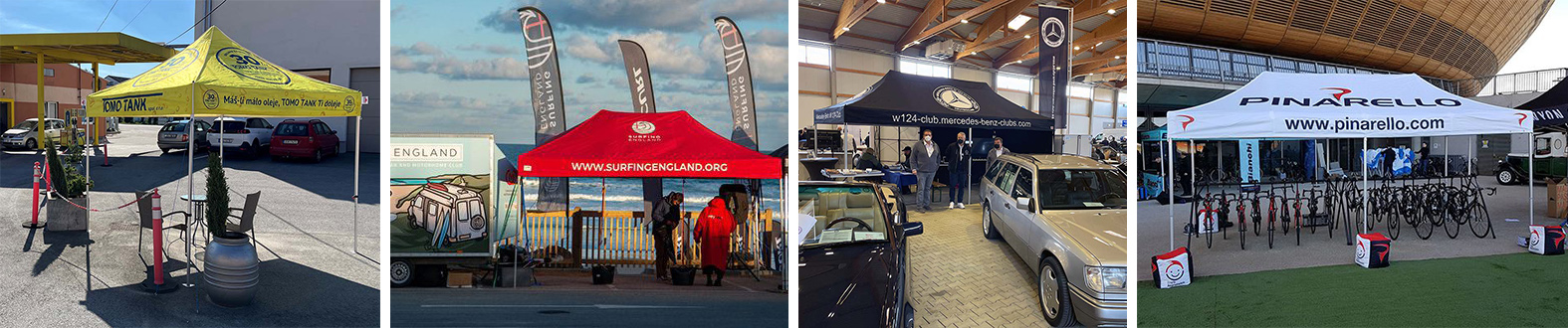 reklamní stany s potiskem balíček 1 redx