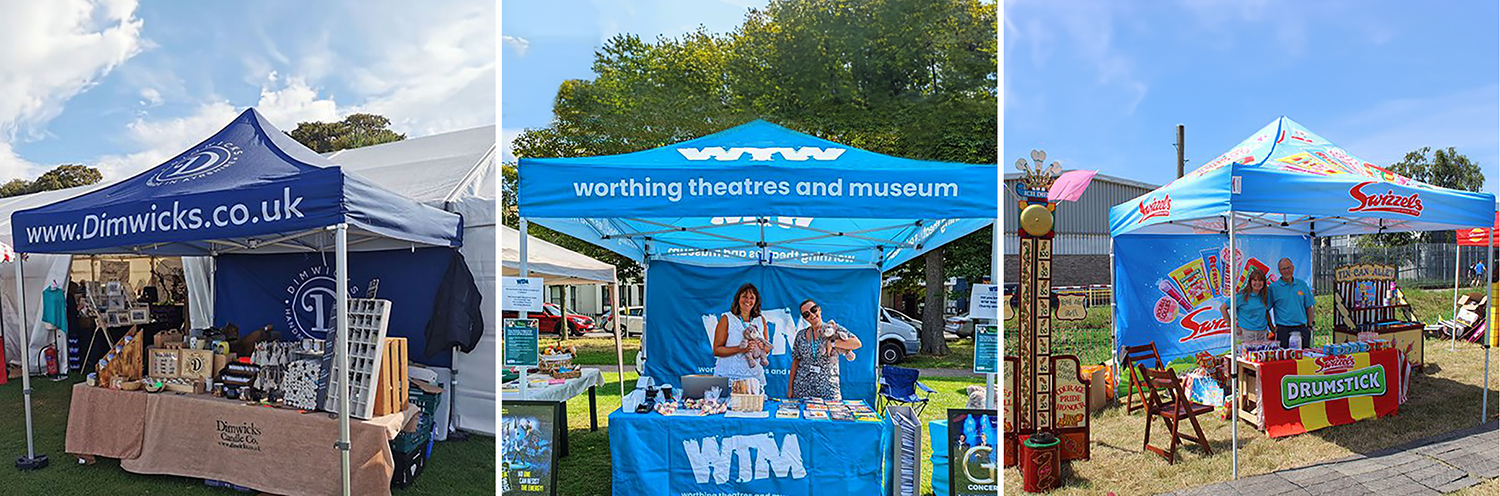 reklamní stany s potiskem balíček 1 redx