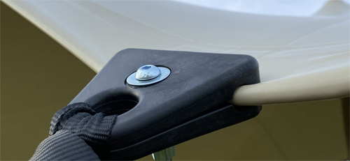 Beduínský stan pronájem TRIFLEXX svorky