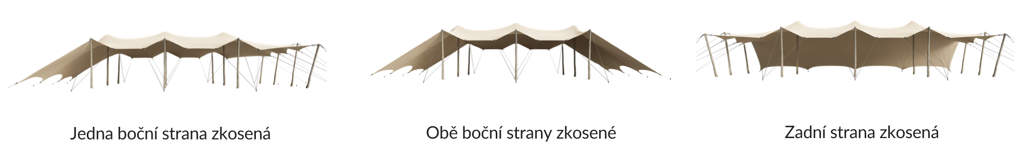 Strečový stan šapitó stan RedX TRIFLEXX