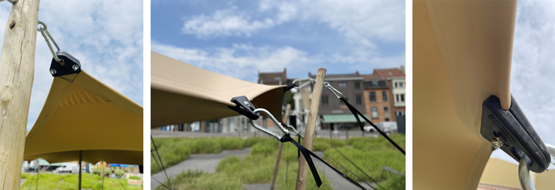 TRIFLEXX beduínský stan odnímatelné svorky