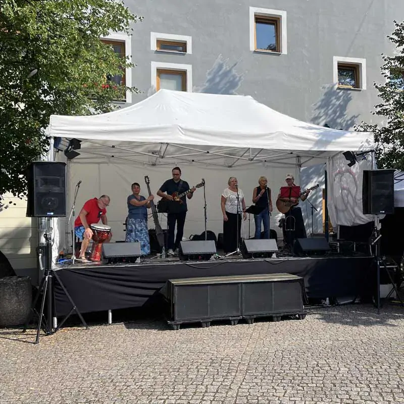 Nůžkový párty stan RedX® PROFI PLUS 4x6 m