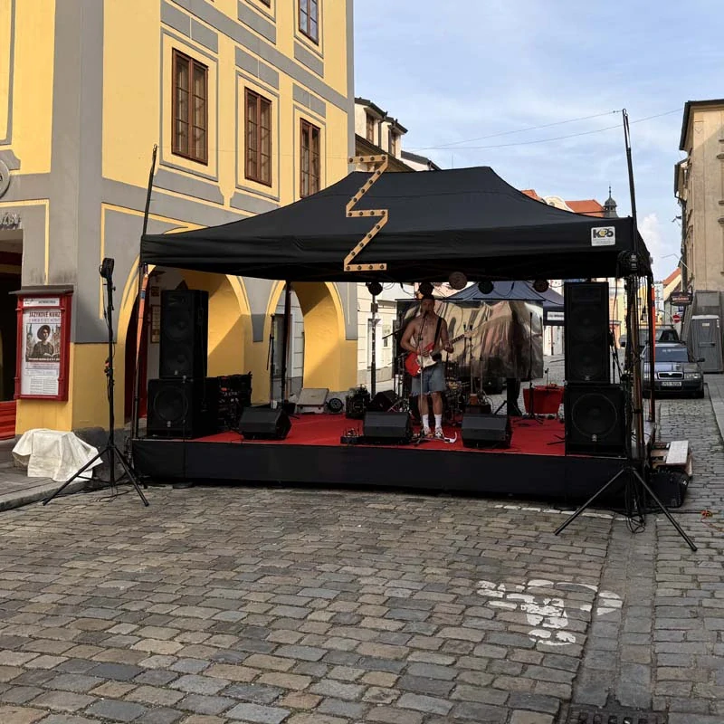 Nůžkový párty stan RedX® PROFI EXTREME COMPOSITE 4x6 m