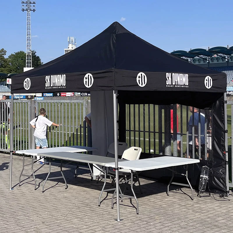 Vinylový potisk jednoho 3m límce střechy