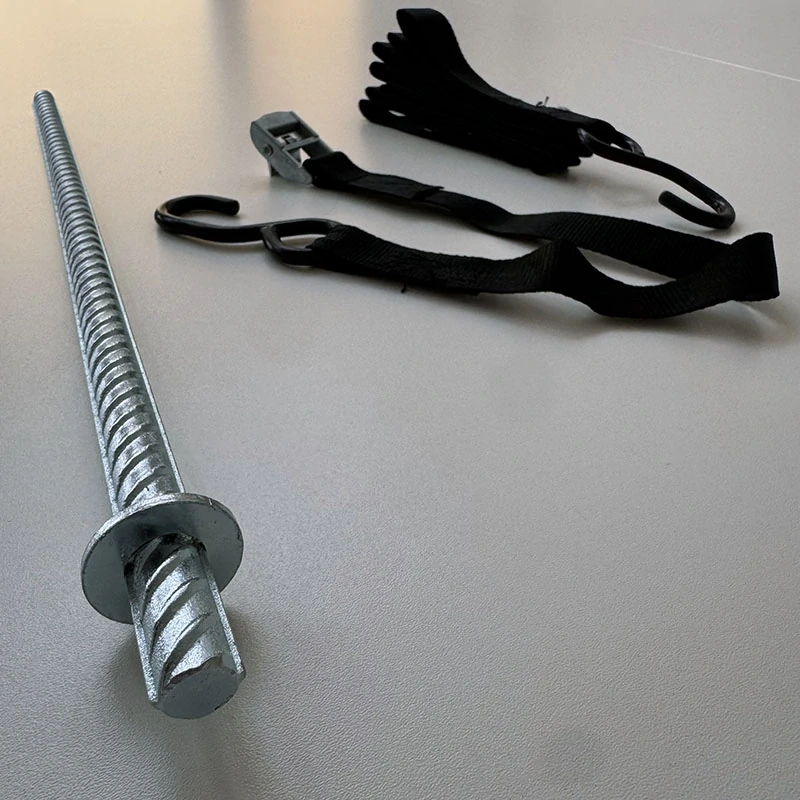 Industriální kotvící sada 50cm pro nůžkové stany na měkké povrchy