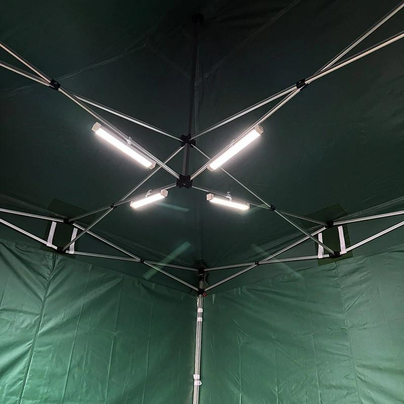 Sada 4x ks dobíjecích LED světel