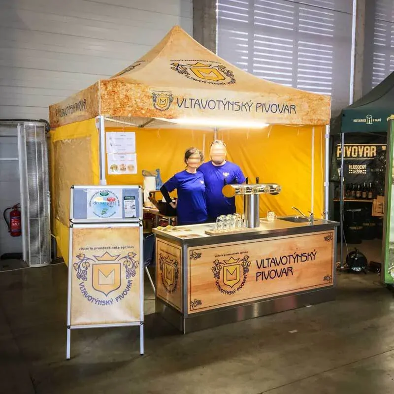 Nůžkový párty stan RedX® PROFI PLUS 3x3 m