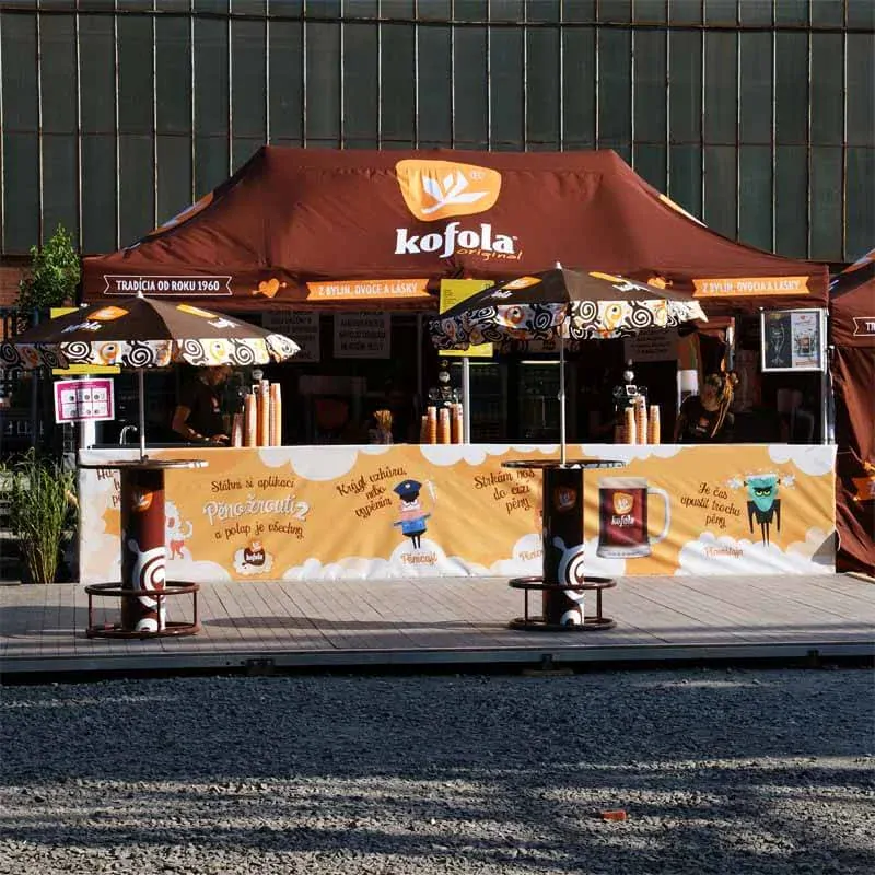 Nůžkový párty stan RedX® PROFI PLUS 3x6 m