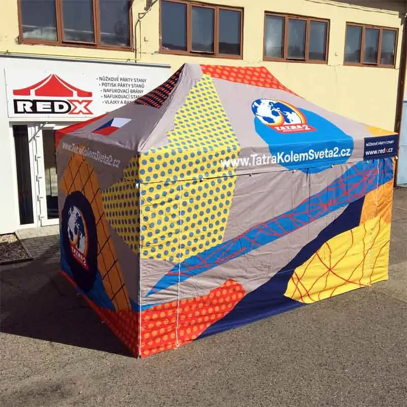 Nůžkový párty stan RedX® PROFI PLUS 3x4,5 m