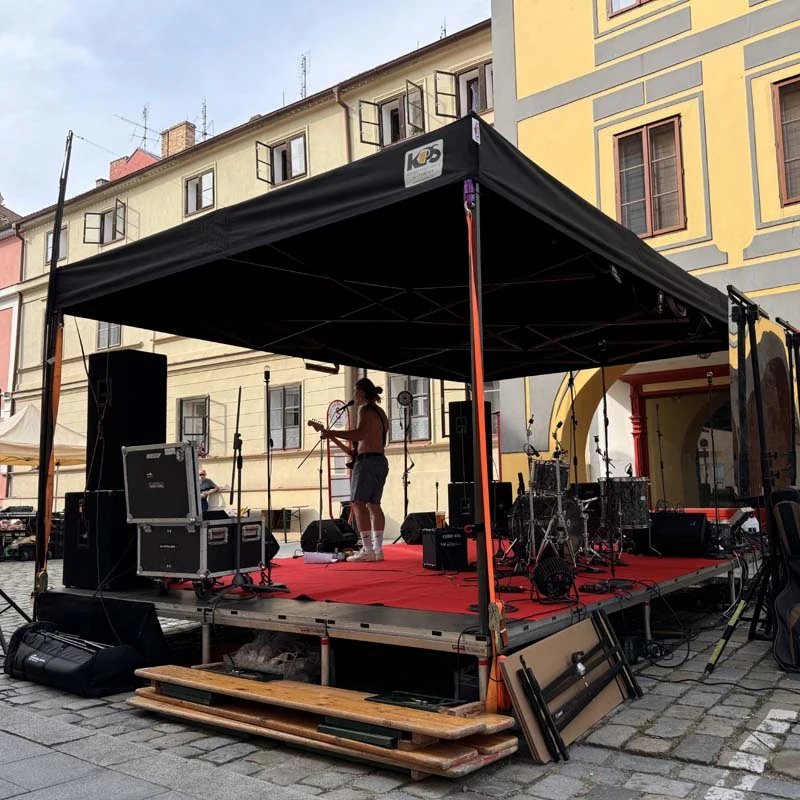 Nůžkový párty stan RedX® PROFI EXTREME COMPOSITE 4x6 m