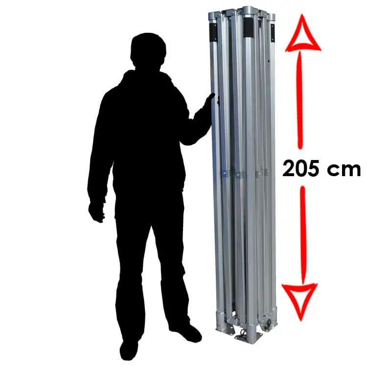 Nůžkový párty stan RedX® PROFI EXTREME 4x6 m