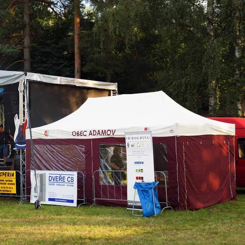 Nůžkový párty stan RedX® PROFI PLUS 3x6 m