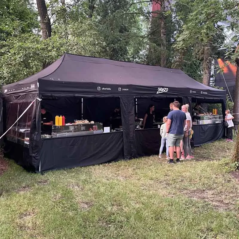 Nůžkový párty stan RedX® PROFI 3x9 m