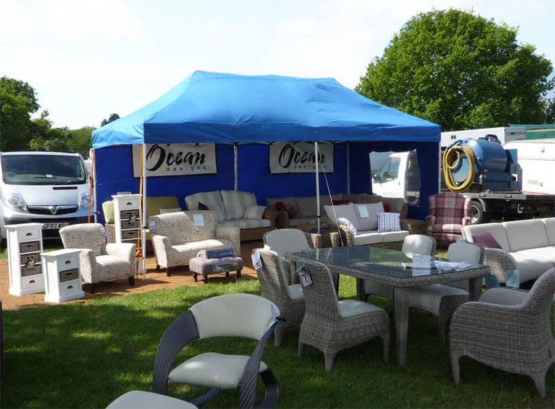 Nůžkový párty stan RedX® HOBBY 3x6 m