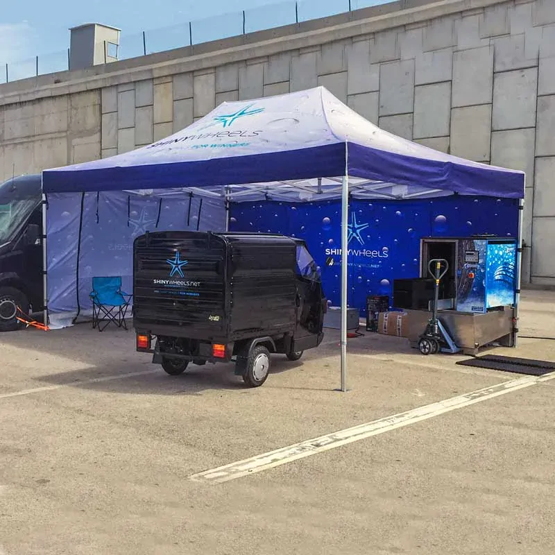 Nůžkový párty stan RedX® PROFI EXTREME 4x6 m