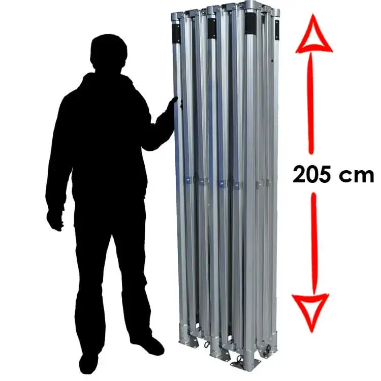 Nůžkový párty stan RedX® PROFI EXTREME 4x8 m