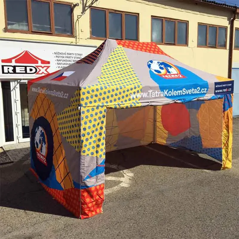 Nůžkový párty stan RedX® PROFI PLUS 3x4,5 m