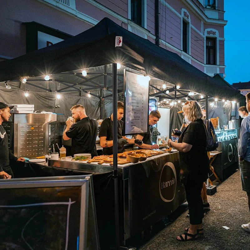 Nůžkový párty stan RedX® PROFI COMPOSITE 3x6 m