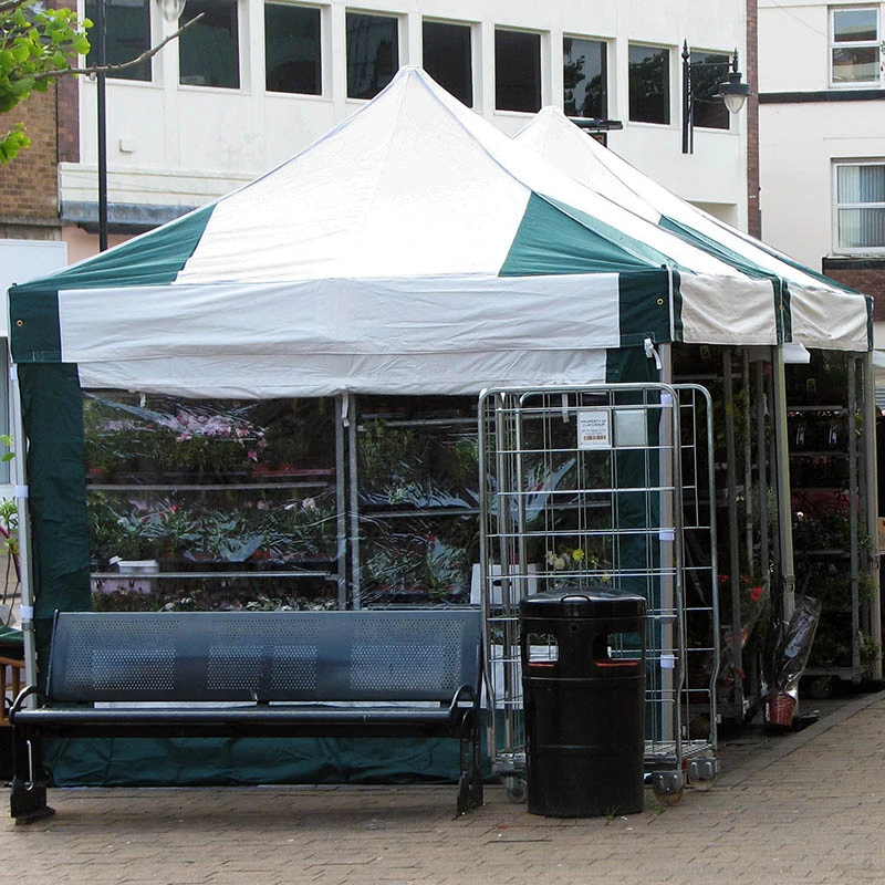 2x Nůžkový párty stan 3x3m - Balíček 1