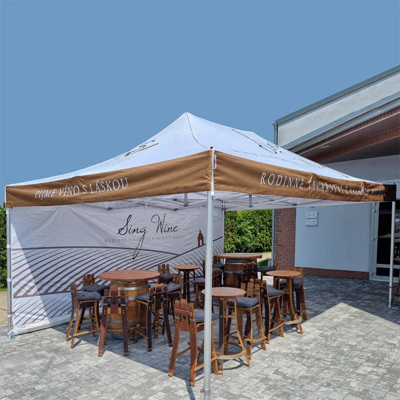 Nůžkový párty stan RedX® PROFI EXTREME 4x6 m