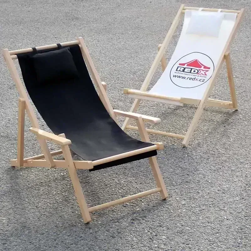 Skládací plážové lehátko