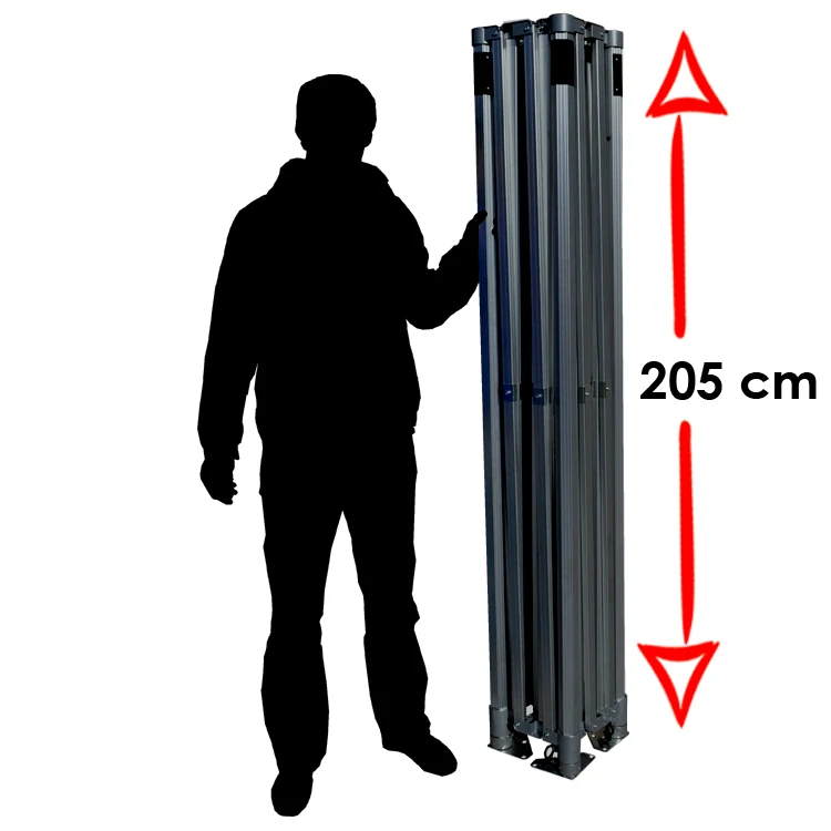 Nůžkový párty stan RedX® PROFI EXTREME COMPOSITE 4x6 m