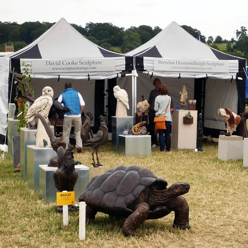 2x Nůžkový párty stan 3x3m - Balíček 1
