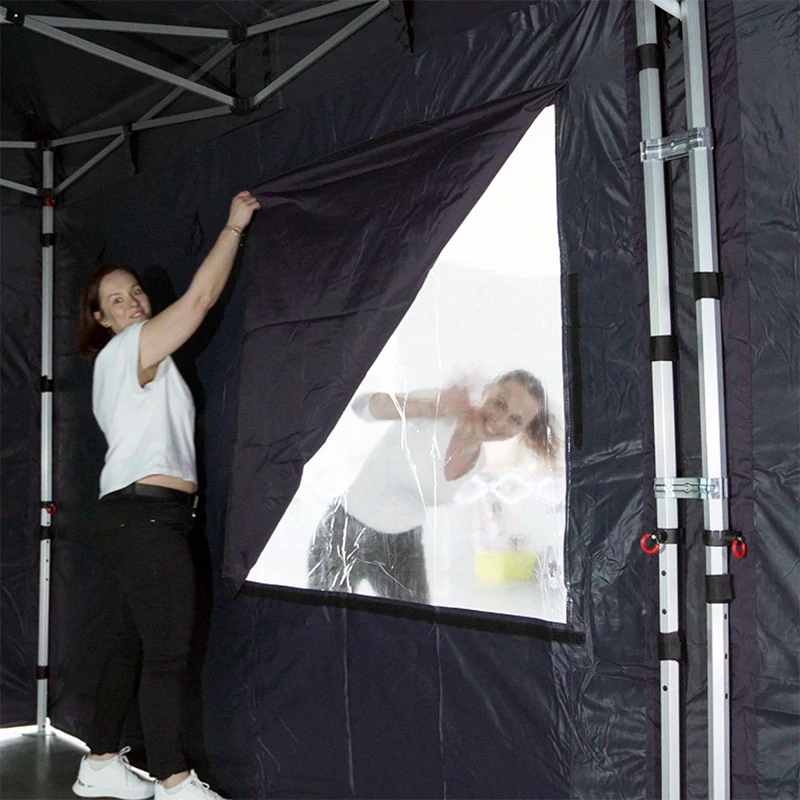 2x Nůžkový párty stan 6x3m - Balíček 3