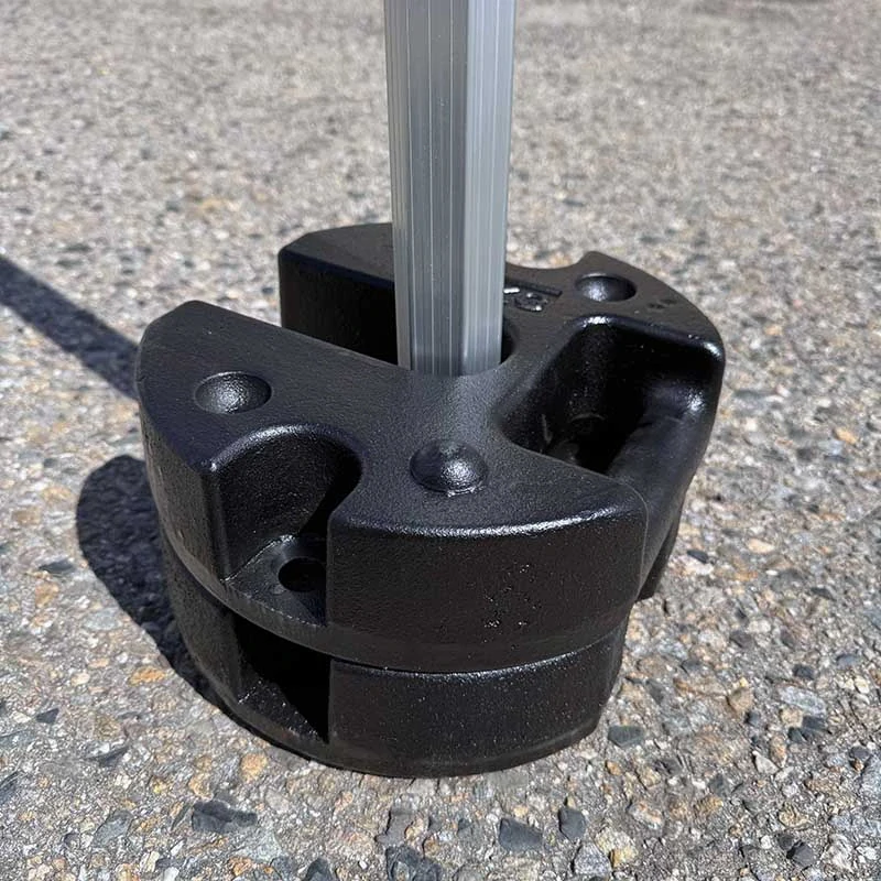 Železné závaží 20kg pro nůžkové stany