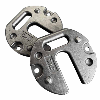 16kg Železná závaží pro nůžkové stany (Sada 2x ks á 8 kg)