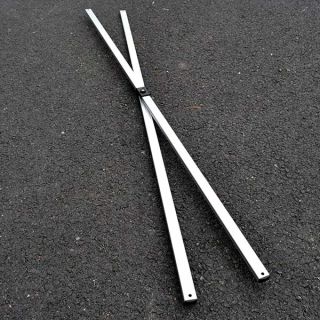 Nůžková sekce konstrukce stanů PROFI