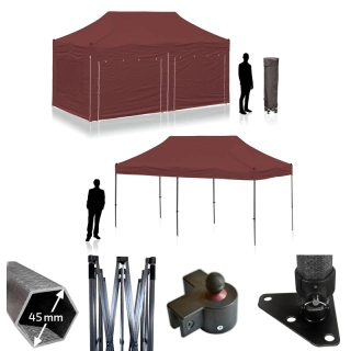 Nůžkový párty stan RedX® PROFI COMPOSITE 3x6 m