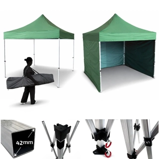 Nůžkový párty stan RedX® LITE 3x3 m