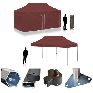 Nůžkový párty stan RedX® PROFI 3x6 m