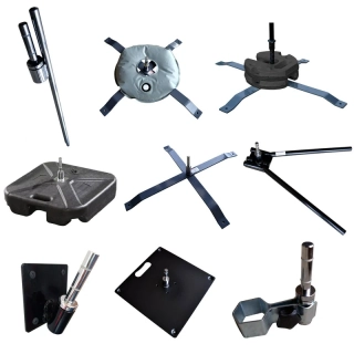 Kotvící systémy a závaží pro vlajky